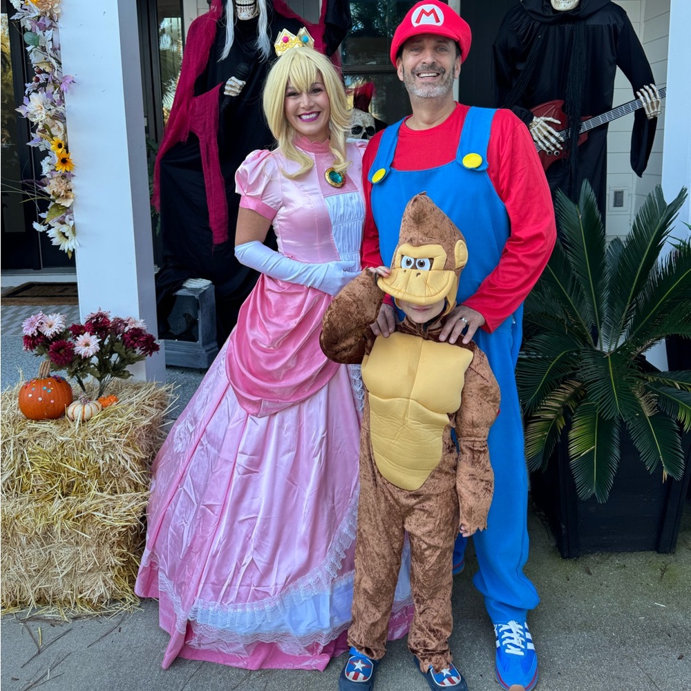 Princess Peach Adult Costume